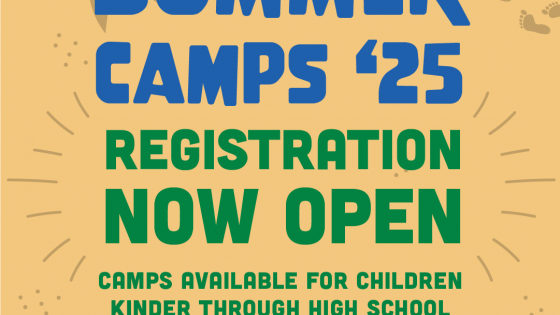 2025 Summer Camps Registration Open